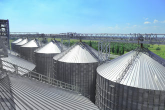 grain silos