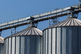 grain silos