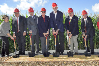 ISU Feed Mill groundbreaking