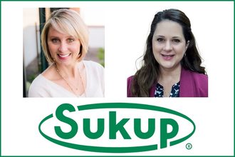 Sukup Renee Hansen external communications manager Jaime Copley advertising manager