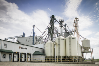 Scoular bird food facility winkler